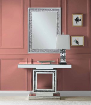 Noralie Console Table 90620 in Mirrored by Acme w/Options [AMCT-90620 Noralie]