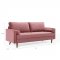 Valour Sofa in Dusty Rose Velvet Fabric by Modway w/Options