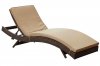 Peer Outdoor Patio Chaise Lounge Choice of Color by Modway