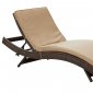 Peer Outdoor Patio Chaise Lounge Choice of Color by Modway