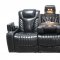 Bismark Power Recliner Sofa 609461 in Black by Coaster w/Options