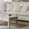 Acmar Sofa SM9103 in Cream Linen-Like Fabric w/Options