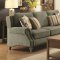 Rosenberg Sofa in Light Sage Fabric 505221 by Coaster w/Options