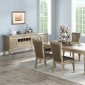 F2477 7Pc Dining Set in Champagne by Poundex w/Options