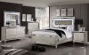 Manar Bedroom Set CM7891 in Silver & Mirror w/Options