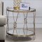 Zekera Coffee & End Table 3Pc Set 83940 Champagne &Mirrored Acme