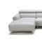 1972 Sectional Sofa in White Premium Leather by J&M