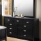 21470 Hailee Bedroom in Black by Acme w/Options