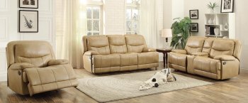 Risco Motion Sofa 8599TPE in Taupe by Homelegance w/Options [HES-8599TPE Risco]