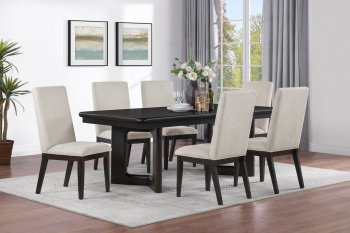 Hathaway Dining Set 5Pc 108521 Acacia Brown by Coaster w/Options [CRDS-108521 Hathaway]