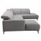 Hudson Sectional Sofa 31570 in Grey Fabric by VIG