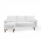 Revive Sectional Sofa in White Fabric by Modway