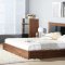 Stark Bedroom by Beverly Hills Furniture in Walnut & Black