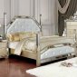 Loraine Bedroom CM7185 in Champagne w/Post Bed & w/Options