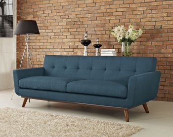 Engage Sofa in Azure Fabric by Modway w/Options [MWS-Engage Azure]