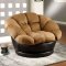 CM6685-PU Brantford Sofa Bed in Camel Microfiber & Leatherette