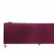 Heibero Sofa 56895 in Burgundy Velvet by Acme w/Options