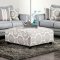 Misty Sofa SM8141 in Light Blue Woven Fabric w/Options