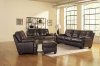 Leather Italia Dalton Tobacco Sofa & Loveseat Set w/Options