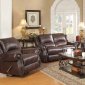 Sir Rawlinson Motion Sofa 650161 Brown Leather Match by Coaster