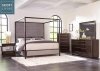 Ingerson Canopy Bed 215710 Peppercorn - Scott Living by Coaster