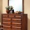 B2700 Bedroom in Oak w/6 Drawer Bed & Options