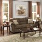 Valentina Sofa 9619NF in Neutral Chenille Fabric by Homelegance