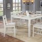 Glenfield 7Pc Counter Ht Dining Set CM3882PT in Weathered White