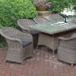 233 Outdoor Patio 9Pc Table Set by Poundex w/Options