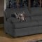 6525 Clara Sofa & Loveseat Set in Thunder Fabric by Chelsea