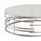 Brassica Coffee & 2 End Table 3608SV-01XL - Silver - Homelegance