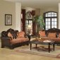 50140 Le Havre Sofa in Bonded Leather & Fabric by Acme w/Options