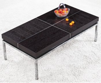 241L Reading Cofee Table in Wenge by At Home USA [AHUCT-C241L- Reading]