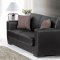 Dolce Sofa Bed in Brown Bonded Leather by Rain w/Optional Items