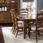 Rustic Oak Finish Formal Dining Table w/Options