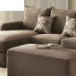 Ushury 53590 Sectional Sofa in Gray Fabric by Acme w/Options