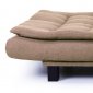 Sling Sofa Bed in Beige Woven Fabric by Beverly Hills