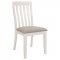 Nogales Dining Set 5Pc 122301 in Acacia & Off-White by Coaster