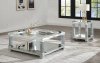 Noralie Coffee Table 87995 in Mirror by Acme w/Options