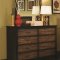 202300 Conway Bedroom by Coaster in Brown & Black w/Options