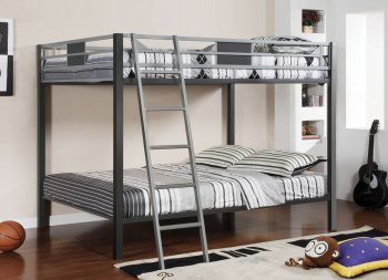 CM-BK1013 Cletis Bunk Bed w/Optional Trundle & Drawers [FAKB-CM-BK1013 Cletis]