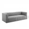 Reflection Sofa in Light Gray Fabric by Modway