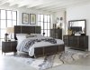 Vargehese Bedroom Set 1729 Dark Charcoal & Gold by Homelegance