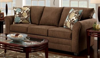 3250 Essex Sofa & Loveseat Set Verona I in Fudge by Chelsea [CHFS-V1-3250 Council Fudge]