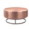 Raith Coffee Table 81220 in Rose Gold Aluminum by Acme