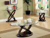 CM4401 Atwood II Coffee Table 3Pc Set in Dark Walnut w/Options