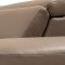 I730 Sectional Sofa in Light Grey Premium Leather by J&M