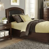 Avalon Youth Bedroom 4Pc Set 505-YBR-TLB Dark Truffle by Liberty