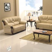 7983 Sofa in Honey Bonded Leather by American Eagle Furniture