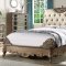 Orianne Bedroom 23790 in Champagne PU by Acme